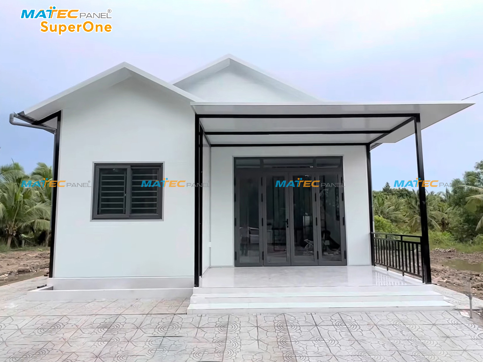 Nhà lắp ghép cấp 4 miền tây